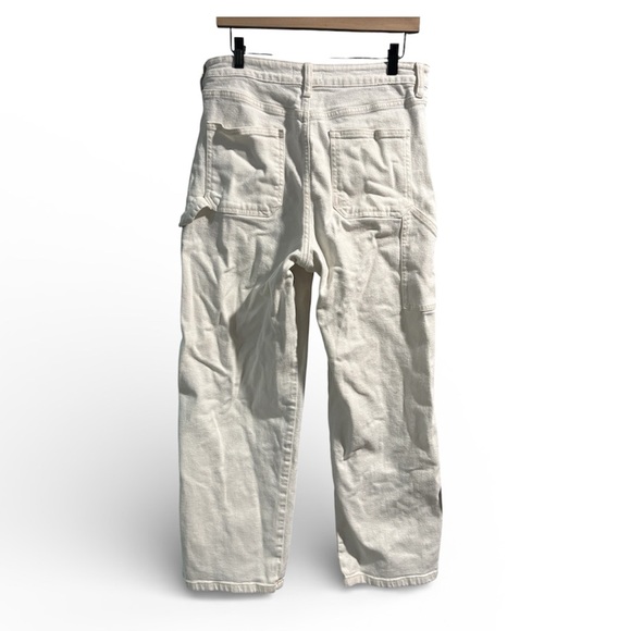 JBD Just Black White Wide Leg Cargo Pants- Size 30 - Picture 2 of 7